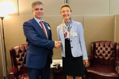 Вадим Пристайко та Марія Пейчинович-Бурич