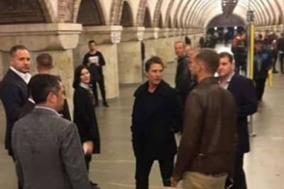 Том Круз у київському метро