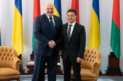 Лукашенко та Зеленський