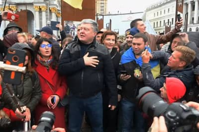 Порошенко на Всеукраїнському віче