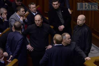 Андрей Парубий и Александр Турчинов
