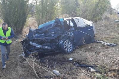 Двоє поліцейських чиновників загинули в аварії під Миколаєвом