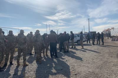 На Луганщині сталася сутичка між поліцією та добровольцями