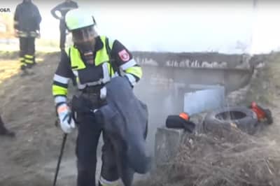 Обучение спасателей во Львове