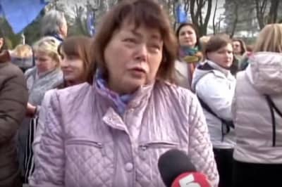 Протест вчителів