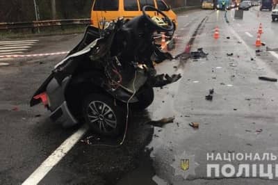 Масштабное ДТП в Киеве: один человек погиб, еще пятеро пострадали
