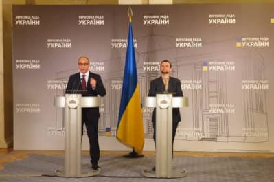 Андрей Парубий и Владимир Вятрович