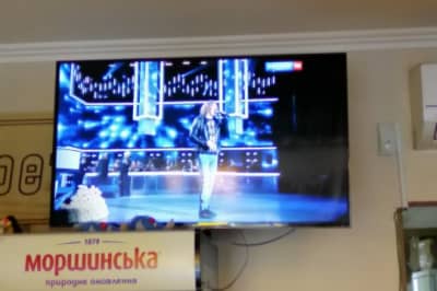 "Россия 24" в украинском кафе