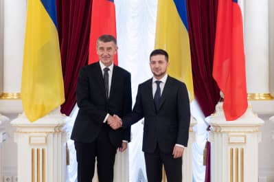 Володимир Зеленський і Андрей Бабіш