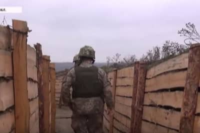 Вражеский огонь не утихает возле Бахмутской трассы