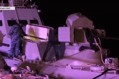 Украинские корабли вернулись из плена російького