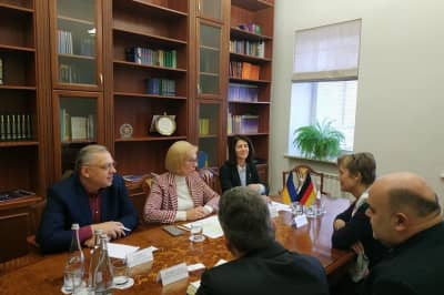 Зустріч Людмили Денісової з послом Німеччини Анкою Фельдгузен