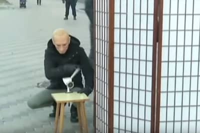 Акція під посольством РФ
