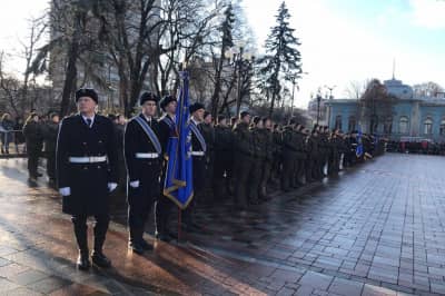 Присяга бійців НГУ