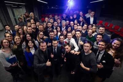 Порошенко на форумі "Солідарної Молоді"