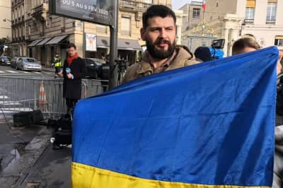 Українські ветерани в Парижі