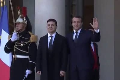 Зеленский и Макрон