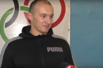 Нацгвардеец Сергей Наумов