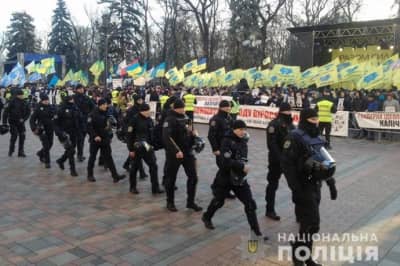 Акція під ВР