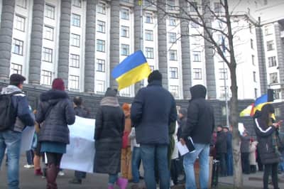 Протест під Кабміном