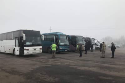Украинская сторона прибыла на обмен