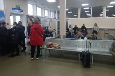 Пассажиры не смогли вылететь из Запорожья