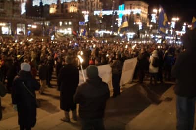 Хода у день народження Бандери