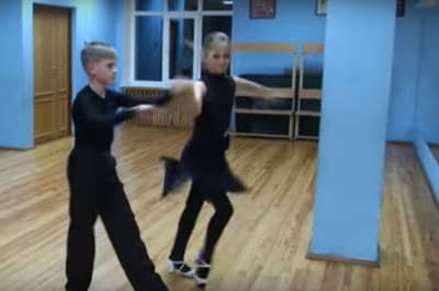 Матвій і Стефанія - чемпіони України зі спортивного бального танцю