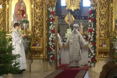 Різдво у Михайлівському Золотоверхому