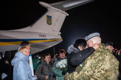 Звільнені під час обміну 29 грудня українці