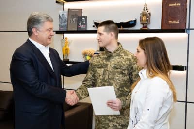 Петр Порошенко и Богдан Пантюшенко