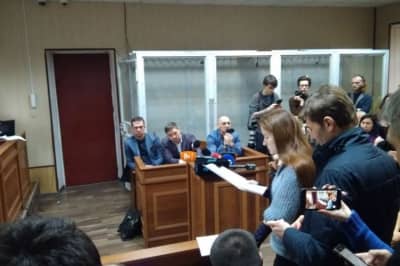 У Києві почалося перше засідання суду по "беркутівцям" після обміну