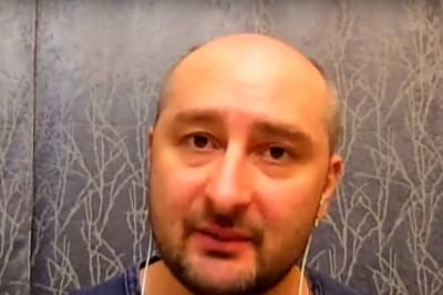 Аркадій Бабченко в ефірі програми "ІнфоДень"