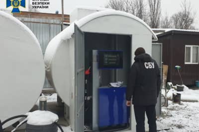 СБУ ликвидировала нелегальные АЗС