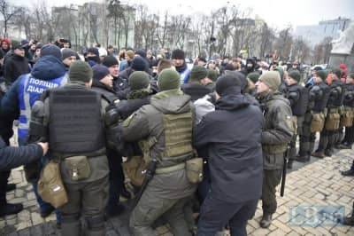 Задержания на Михайловской
