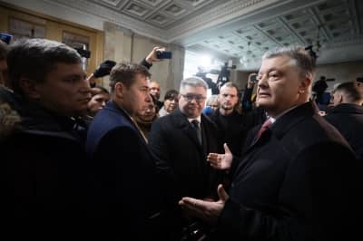 Порошенко прийшов на допит до ДБР