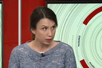 Татьяна Чорновол в эфире программы "Инфодень"