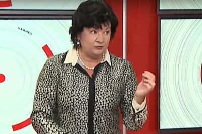 Наталя Бойків в ефірі програми "ІнфоДень"