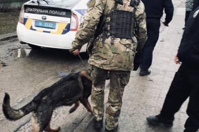Полицейские в Харькове 