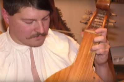 Бандурист у Харкові