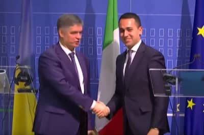 Луиджи Ди Майо и Вадим Пристайко 