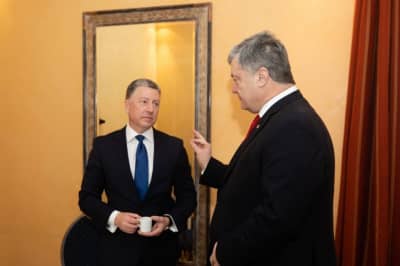 Петр Порошенко и Курт Волкер 