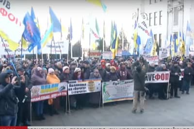 Мітинг підприємців