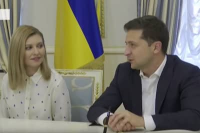 Елена Зеленская и Владимир Зеленский