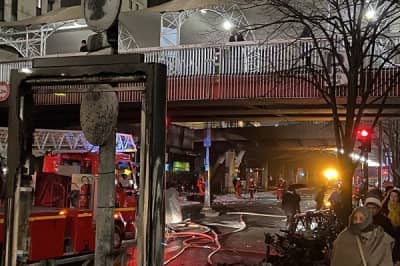 Пожар в Париже