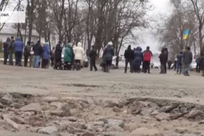 Акція протесту на Черкащені