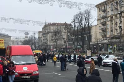 Авторалі на Хрещатику