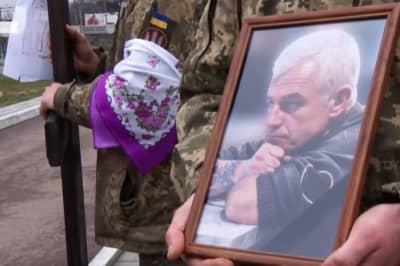 З Олегом Котенком попрощалися в Житомирі