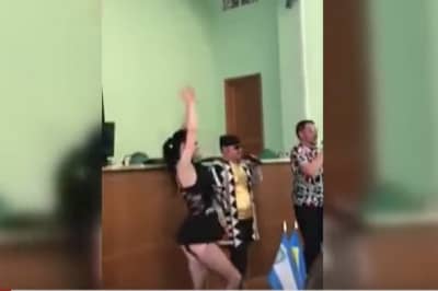 Танцы в Херсонской ОГА