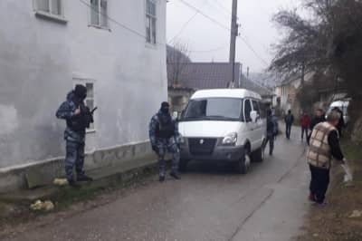 Обыски у крымских татар